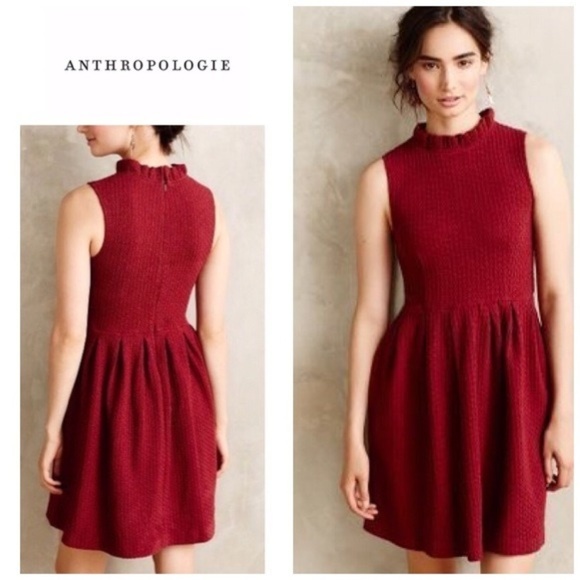Anthropologie Dresses & Skirts - Anthropologie Ganni Pinnacle Textured Dress Size S